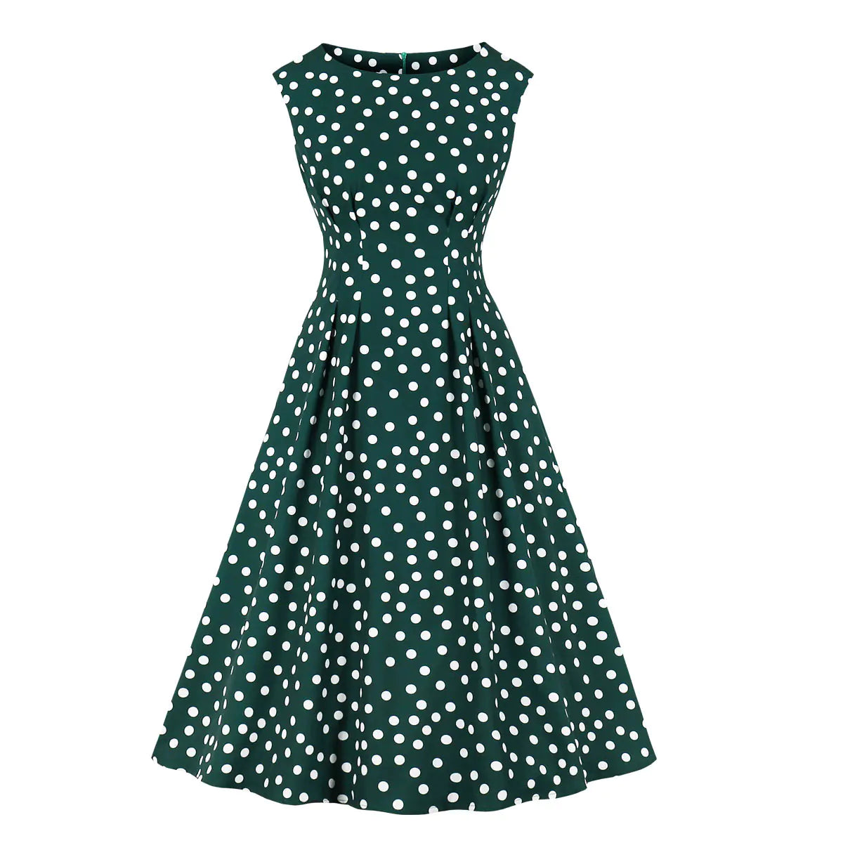Original Design Women's Polka Dot Dress (Slim Fit)