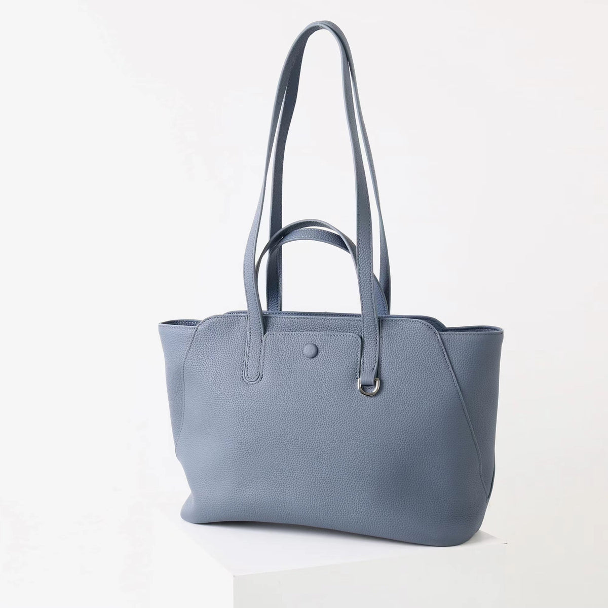 Stylish First-layer Cowhide Hand-held Underarm Bag