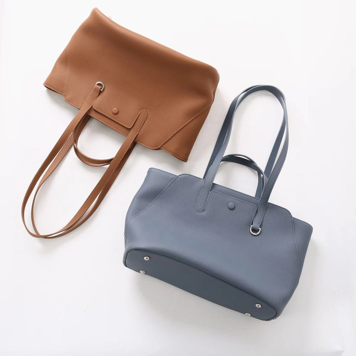 Stylish First-layer Cowhide Hand-held Underarm Bag