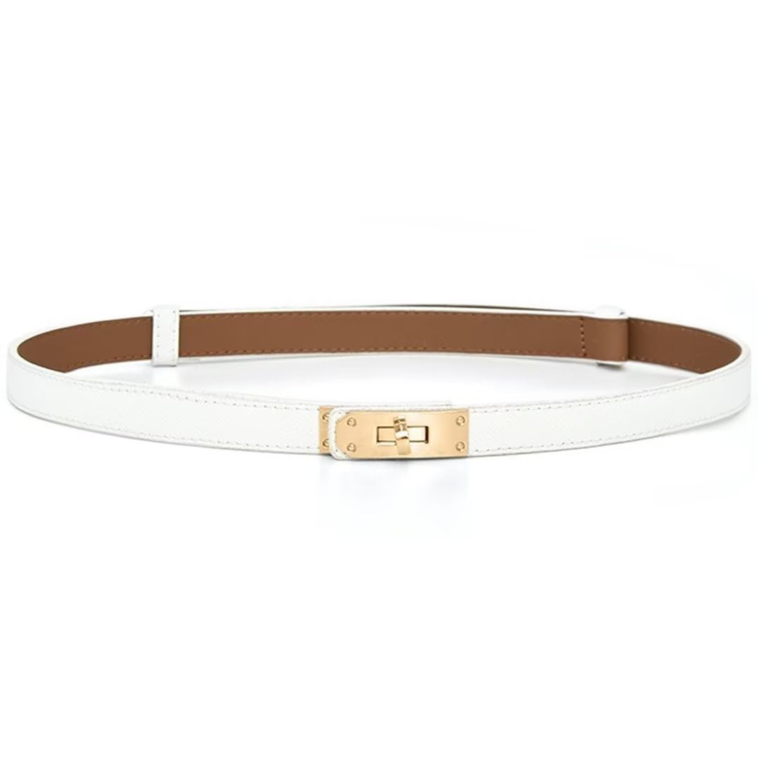 Skinny Leather Belt