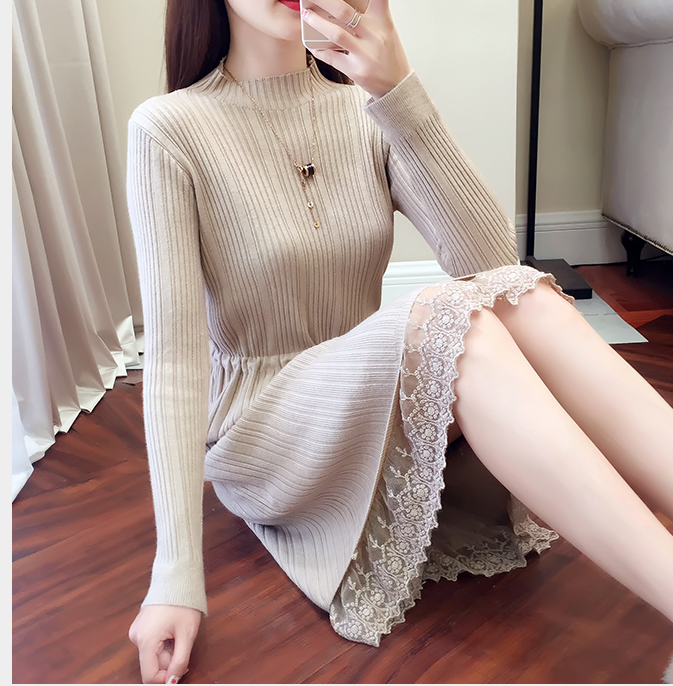 Knit  Sweater Dress