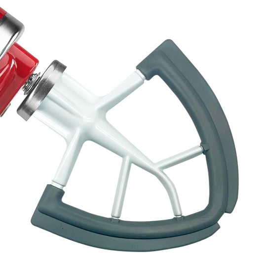 Flex Edge Beater for KitchenAid 4.5/5 QT Tilt Head Stand Mixer Kitchen Aid Mixer AccessoryWith Silicone Edges For Kitchen Aid Accessories and Attachments