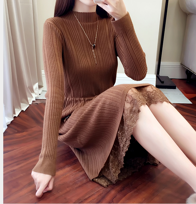 Knit  Sweater Dress
