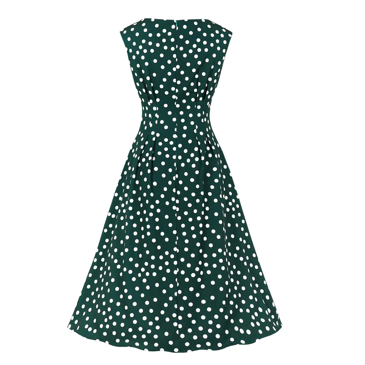 Original Design Women's Polka Dot Dress (Slim Fit)