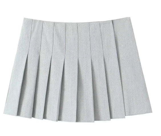 Chic Women's Long Sleeve Button Jacket & Shorts Set