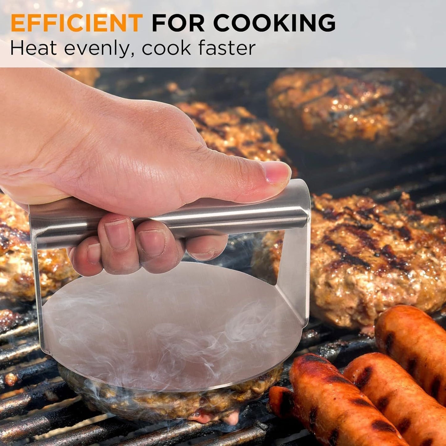 Stainless Steel Burger Press Kitchen Tool