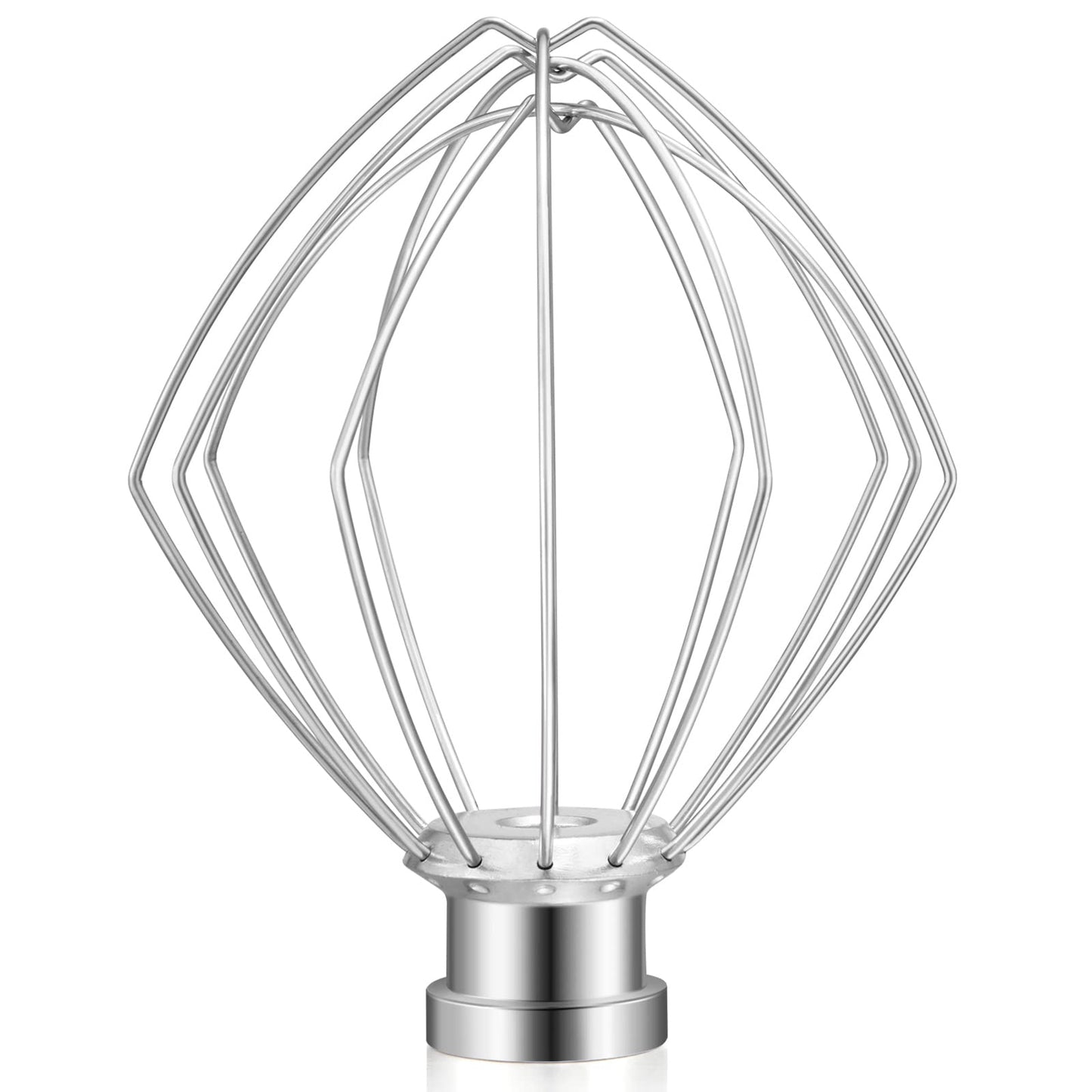 Gdrtwwh Wire Whip Attachment for KitchenAid Tilt-Head Stand MixerStainless Steel Egg Cream Stirrer Flour Cake Mayonnaise Whisk(Replace K45WW)