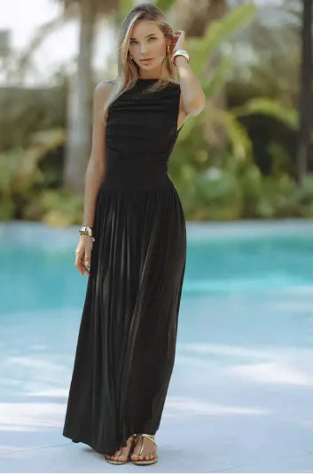 Elegance Pleat Dress