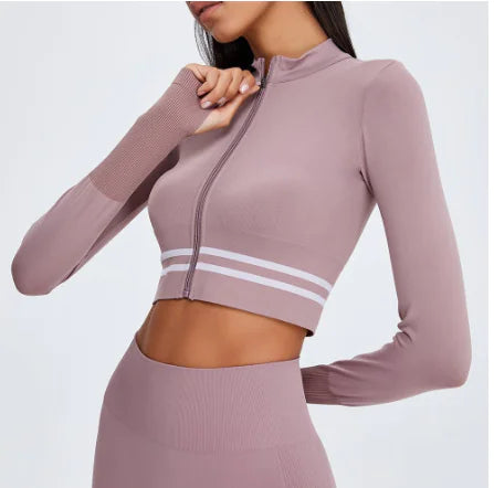 2020 Women's Stylish Yoga Jacket for Fitness and Running