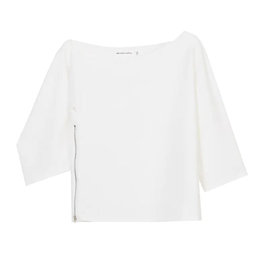 Chic Off-Shoulder Shirt and Elegant Loose Blouse