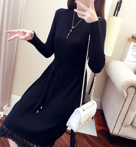 Knit  Sweater Dress