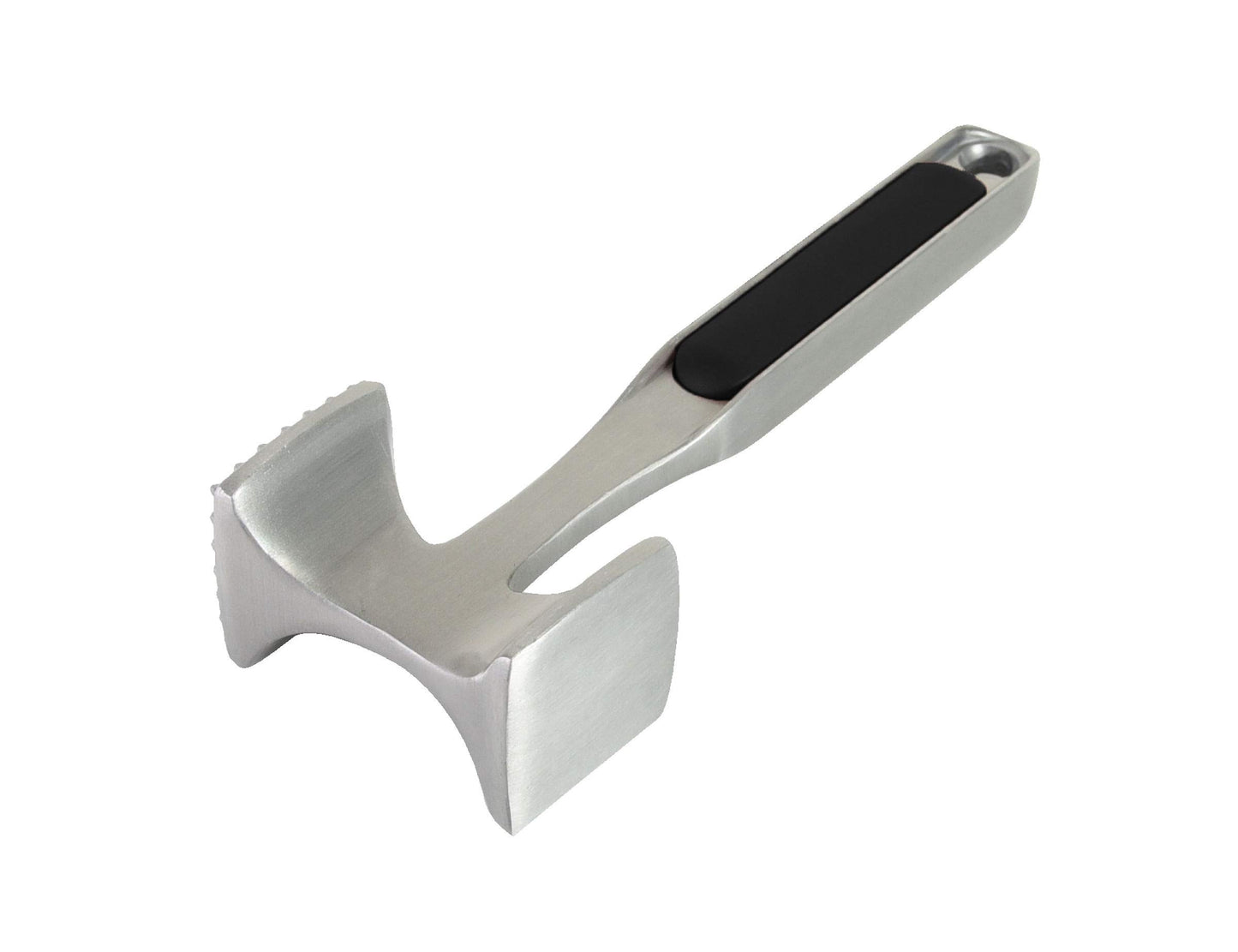KitchenAid Gourmet Multi Sided Meat Tenderizer for Pounding Meats Nuts Shellfish ect Hang Hole for Easy Storage Hand Wash One Size Black