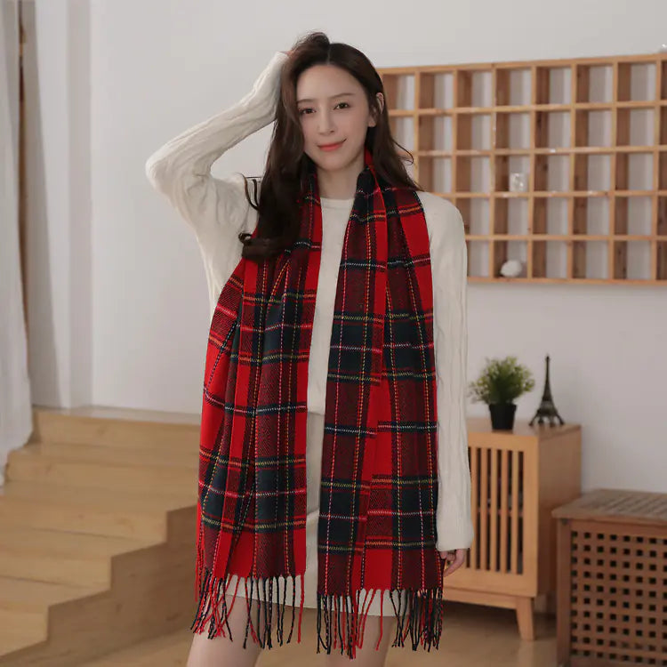 Cashmere Scarf, Neck Warmer, Couple's Shawl