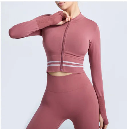 2020 Women's Stylish Yoga Jacket for Fitness and Running